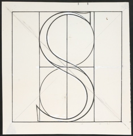 Montierte Entwürfe, Satzvorlagen und Probedrucke von Illustrationen für Das Alphabet des Damianus Moyllus