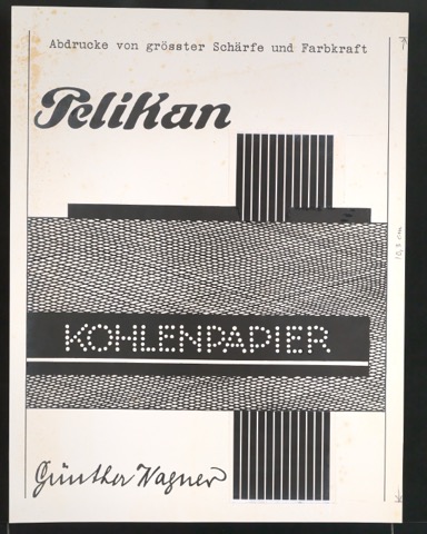 Klischeeabzüge, Probedrucke und Vorarbeiten für verschiedene Artikel und Abbildungen über El Lissitzky