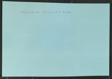 Notizen, Montierte Klischeevorlagen, Reproduktionsfotografien und Druckklischees zu Antiquaschriften