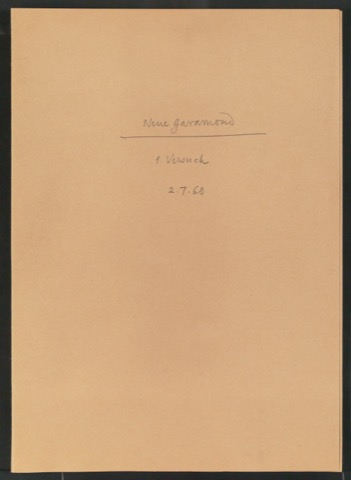 Mappe Neue Garamond 1. Versuch, 2.7.60