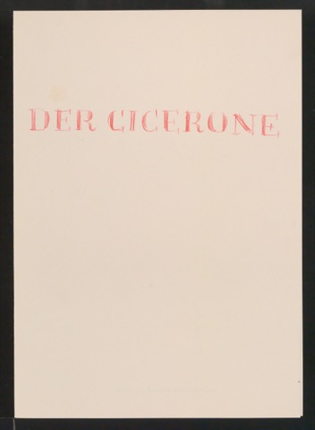 Vielleicht-Seiten [mit Beispielen von Gebrauchsgrafik für Typographische Gestaltung]
