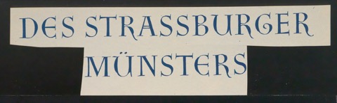 Entwurfszeichnungen von Titeln für Benno Schwabe & Co