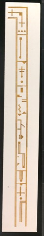 Konvolut Kalligrafische Übungen, Schriftübungen