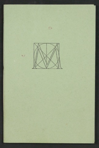 Korrigierter Probedruck von Das Alphabet des Damianus Moyllus