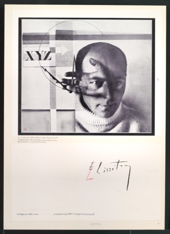 Werke und Aufsätze über El Lissitzky (1890-1941)