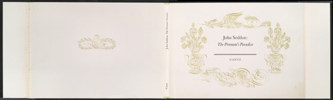 Probedruck für den Schutzumschlag von The Penman's Paradise