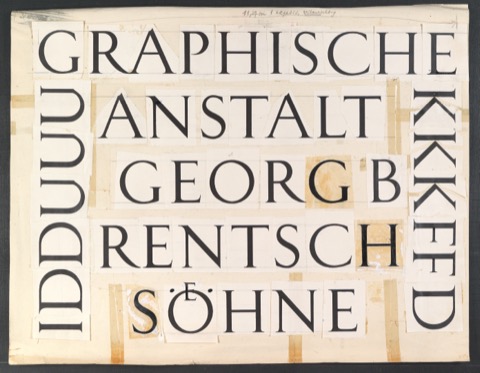 Entwürfe für die Sabon und eine Garamond