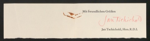 Grußkarte Mit freundlichen Grüßen