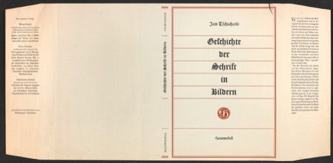Probedrucke für Schutzumschlag von Geschichte der Schrift in Bildern