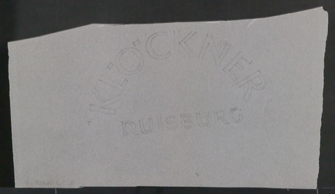 Entwürfe von Firmenzeichen für Klöckner & Co