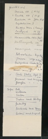 Entwurfszeichnungen für eine Übersichtstafel Die Geschichte der Buchschriften