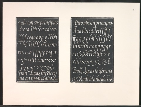 Blattsammlung zum Meisterbuch der Schrift