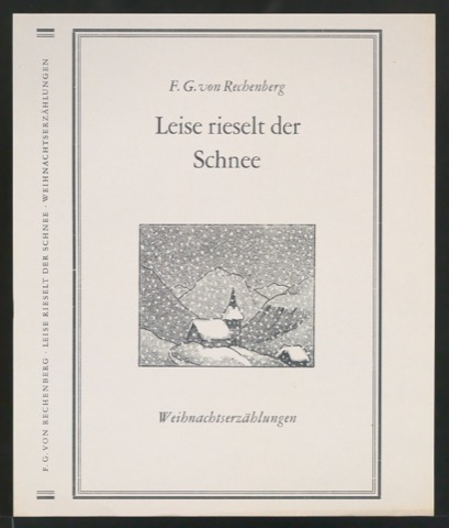 Probedrucke für den Schutzumschlag von Leise rieselt der Schnee