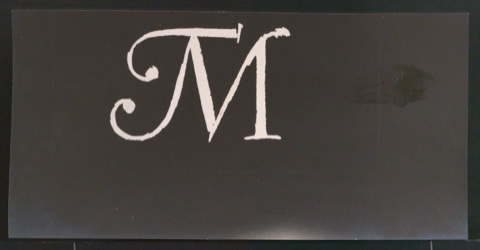 Klischeeabzüge von Firmenzeichen TM für Typographische Monatsblätter