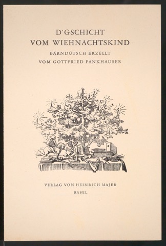 Probedrucke von Titelblättern, Buchrücken und Schutzumschlägen für Verlag Heinrich Majer