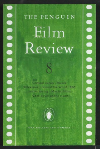 Entwurf für den Umschlag von The Penguin Film Review 8