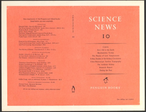 Probedruck für den Umschlag von Science News 10