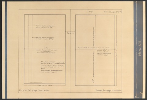 Layoutvorlage Upright full-page illustration