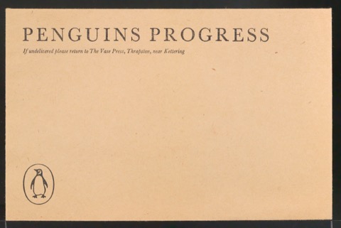 Briefumschlag Penguins Progress