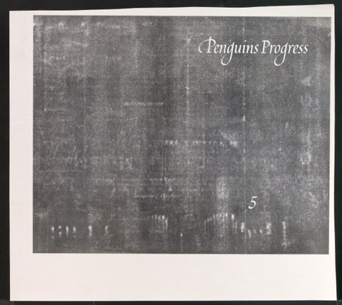 Fotokopie für den Umschlag von Penguins Progress Volume 5