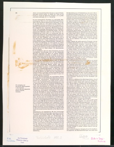 Klischeevorlage eines Textes