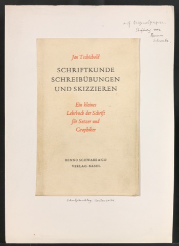 Probedrucke von Illustrationen mit Abbildungen eigener Arbeiten
