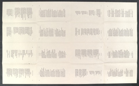 Druckbogen von Goethes Werke, Band 1, Gedichte