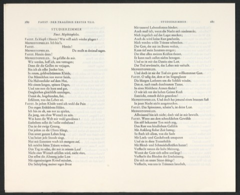Druckbogen für Goethes Werke, Band 3