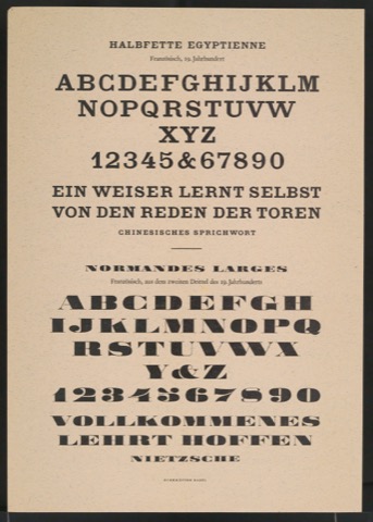 Bestellschein für Gute Schriftformen