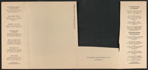 Probedruck für den Schutzumschlag von Geschichte der Schrift in Bildern, 1. Auflage