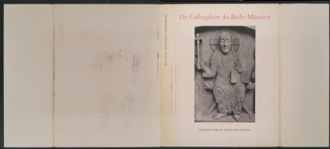 Schutzumschlag für Die Galluspforte des Basler Münsters