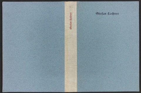 Einbanddecke für Stefan Lochner