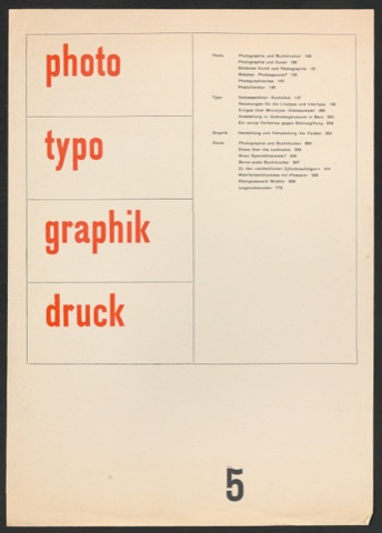 Probedruck für das Titelblatt von Typographische Monatsblätter