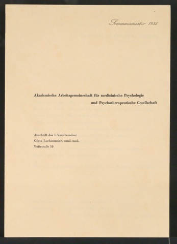 Illustration Akademische Arbeitsgemeinschaft für Typographische Gestaltung