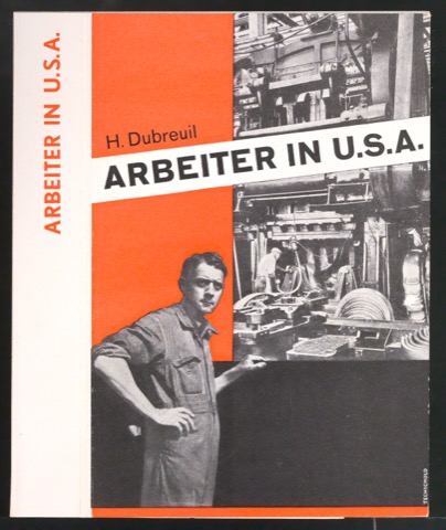Bucheinband für Arbeiter in USA