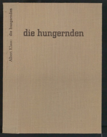 Einbanddecke für Die Hungernden