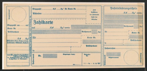 Vergleich einer alten und neuen typografischen Lösung einer Zahlkarte für den Artikel Tabellen- und Formblattsatz