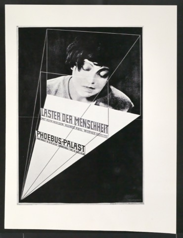 Verkleinerte Reproduktionen von Plakat Laster der Menschheit für Phoebus Palast