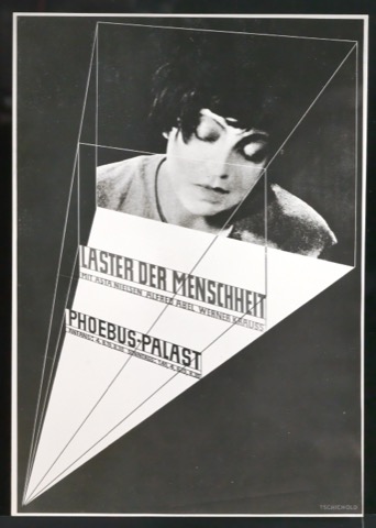 Reproduktionsfotografien und verkleinerte Nachdrucke von Plakat Laster der Menschheit