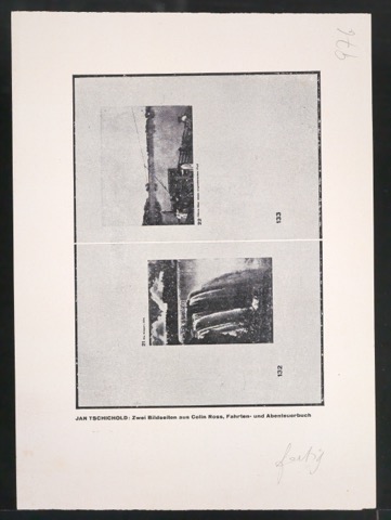 Probedruck für eine Illustration von Seiten aus Das Fahrten- und Abenteuerbuch
