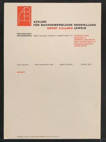 Montierter Geschäftsbriefvordruck nach Din 676