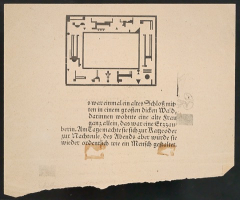 Probedruck des Rahmens von Exlibris für Iohanna L. Smith