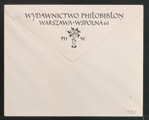 Briefumschlag für Philobiblon