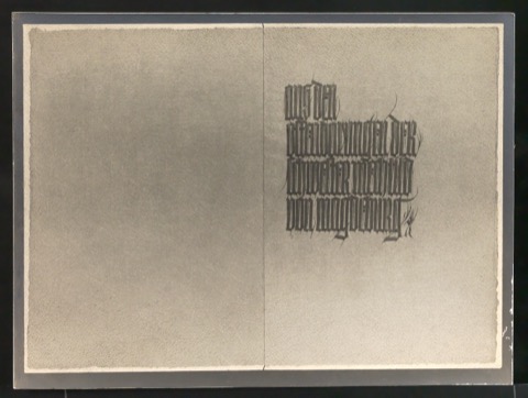 Fotoabzüge von kalligrafischen Buchseiten