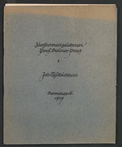 Zierformenzeichnen Prof. Steiner-Prag