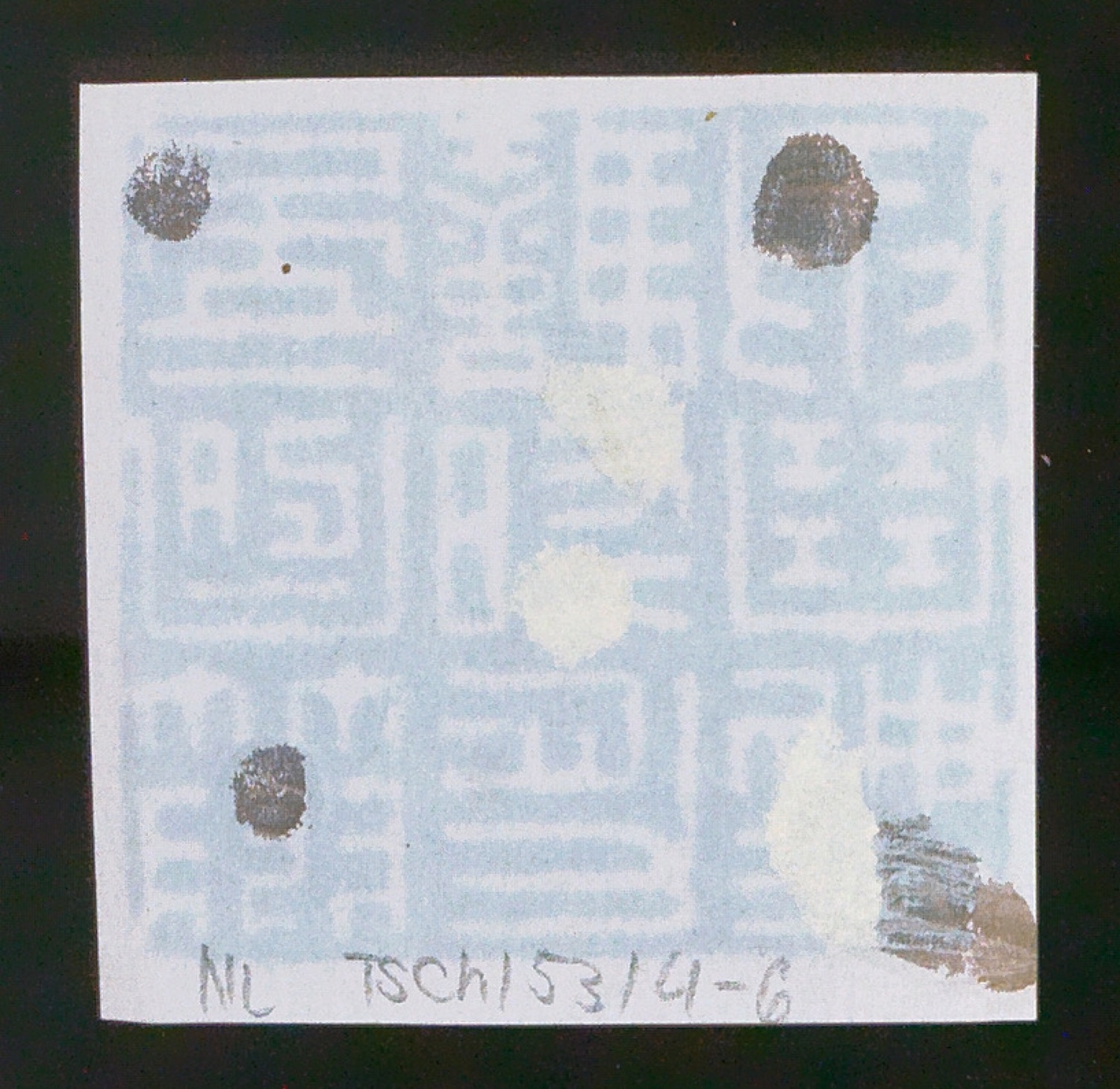 Arbeitsmaterial zu Illustrationen für Der chinesische Stempel — Blatt 12