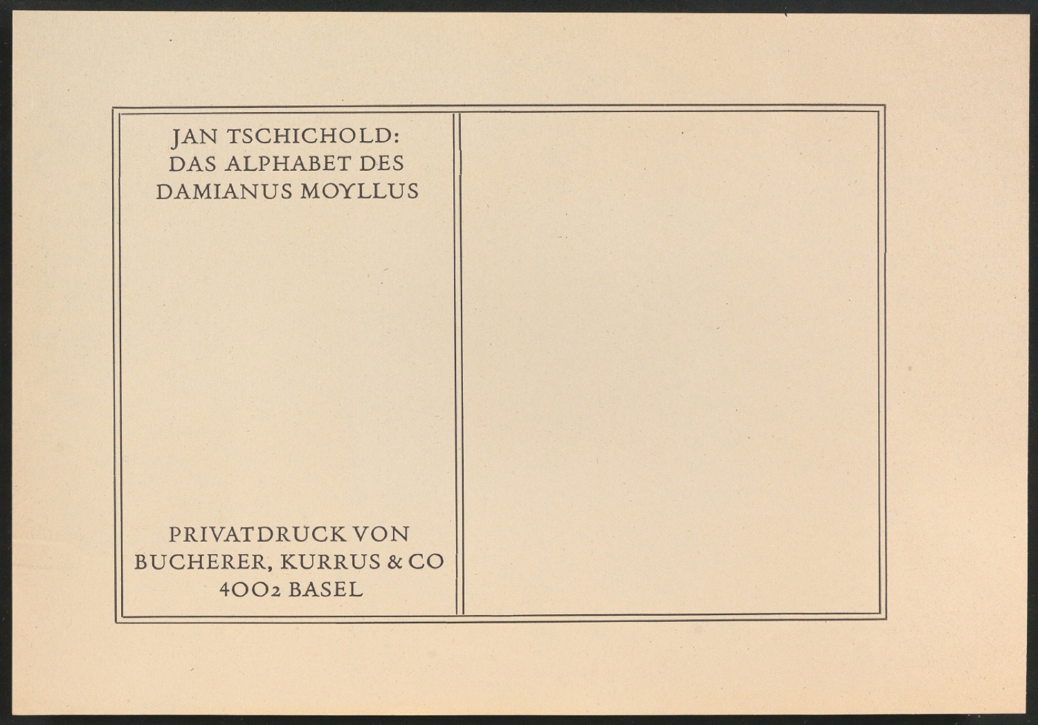 Mappe mit Arbeitsmaterial zu Das Alphabet des Damianus Moyllus — Blatt 3