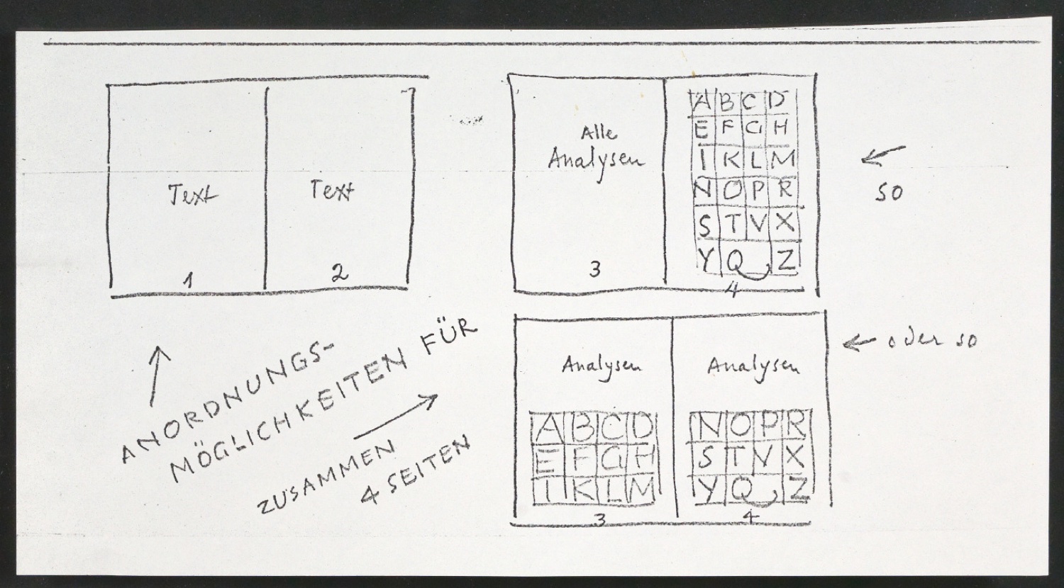 Mappe mit Arbeitsmaterial zu Das Alphabet des Damianus Moyllus — Blatt 9