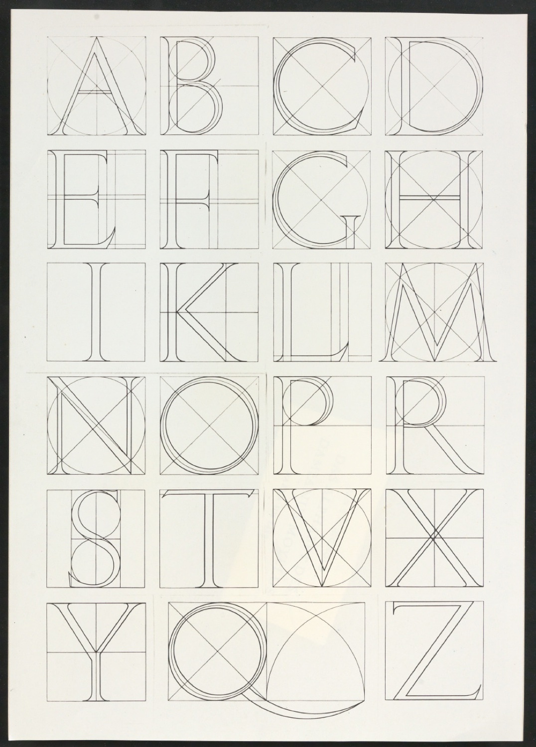Mappe mit Arbeitsmaterial zu Das Alphabet des Damianus Moyllus — Blatt 23