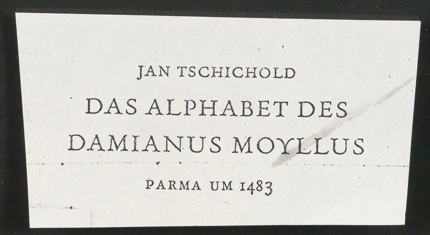 Mappe mit Arbeitsmaterial zu Das Alphabet des Damianus Moyllus — Blatt 25